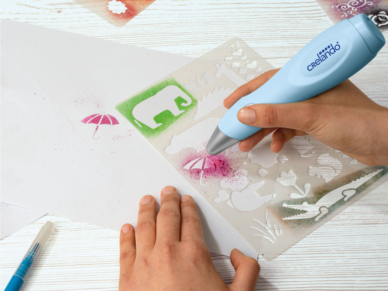 Ga naar volledige schermweergave: crelando® Airbrush starterset - afbeelding 16