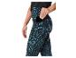 Sportleggings met geometrisch patroon en telefoonvak.