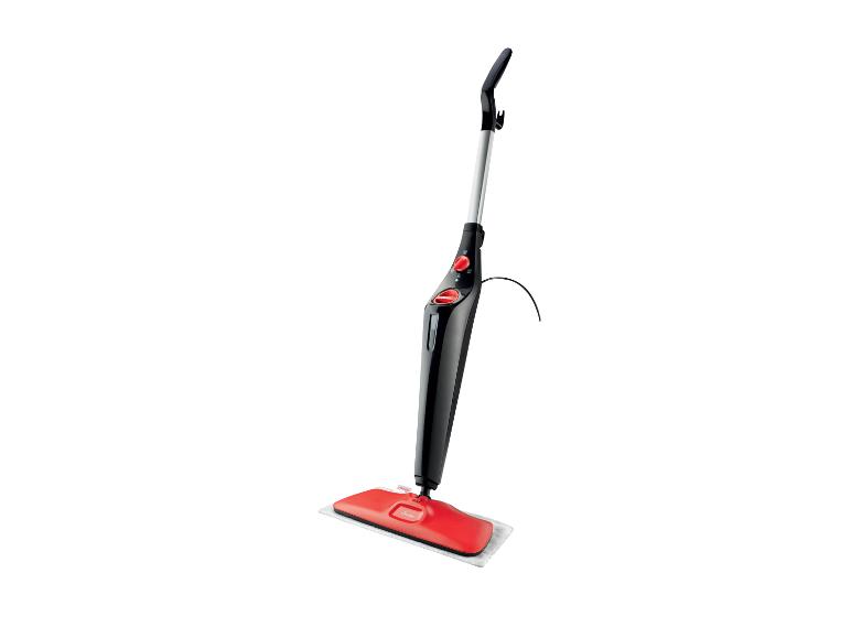 Serpillière vapeur Vileda en noir et rouge