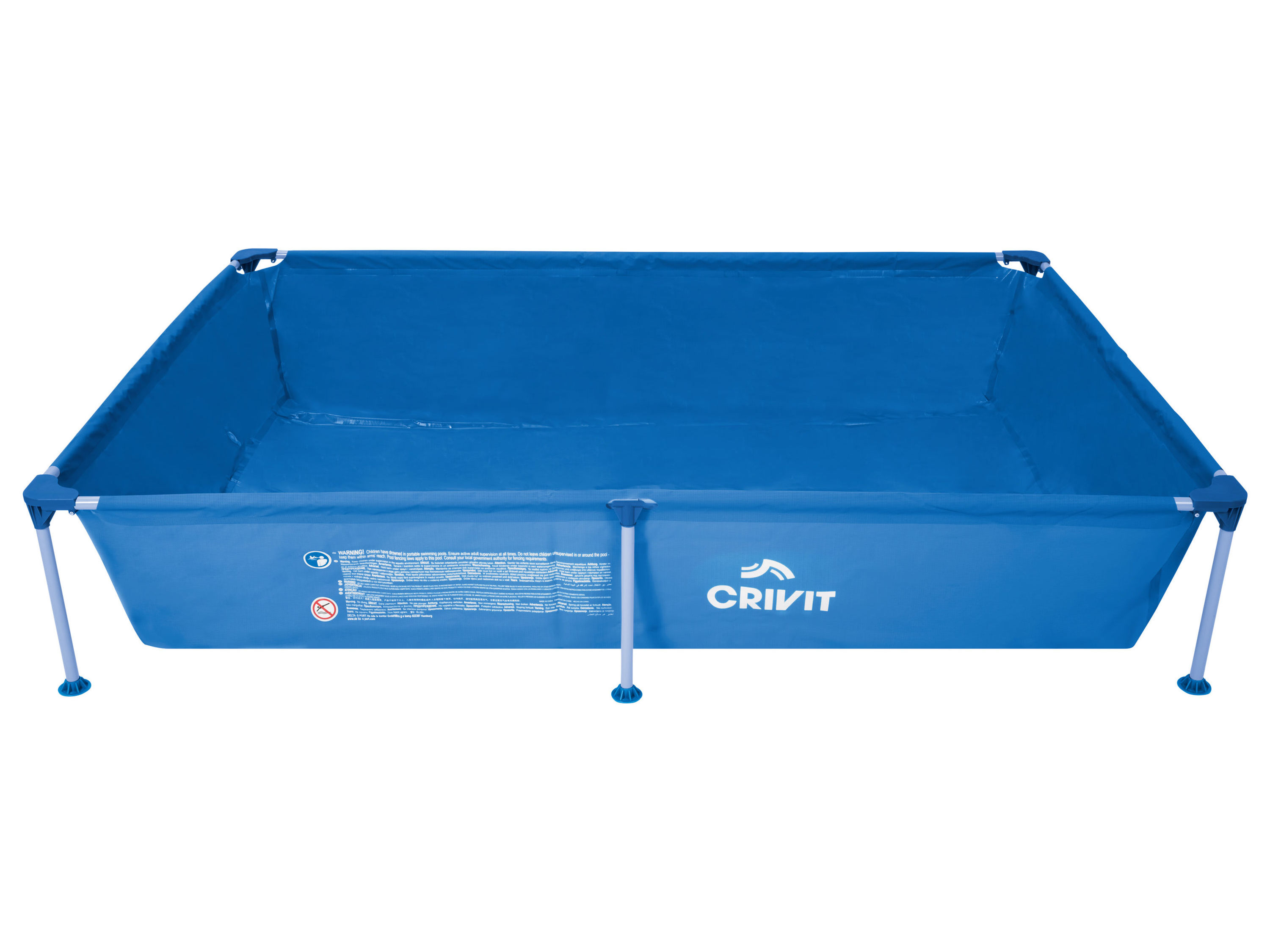 Zwembad metalen frame CRIVIT