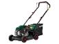Tondeuse à gazon Parkside : moteur, bac de ramassage.