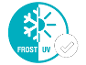 Frost et UV : protection garantie.