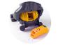 Aspirateur jouet et accessoires de nettoyage.