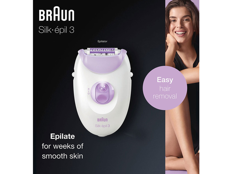 Aller en mode plein écran BRAUN Épilateur Silk-épil 3170 - Photo 9