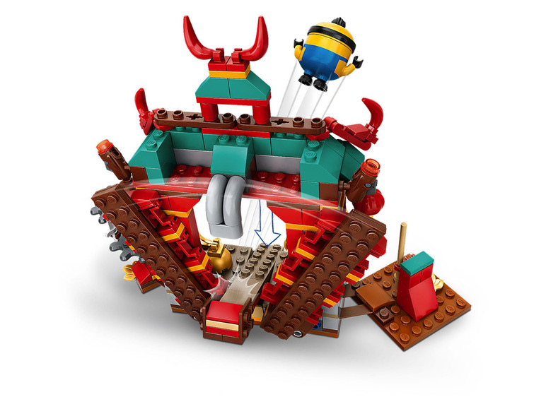 Ga naar volledige schermweergave: LEGO® Minions Minions Kung Fu Tempel (75550) - afbeelding 4