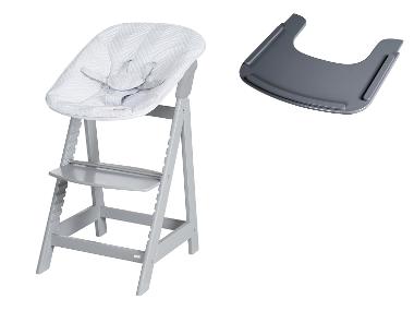 Chaise haute évolutive avec planche à manger roba