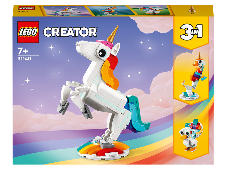 Ga naar volledige schermweergave: LEGO® Creator Magische Eenhoorn (31140) - afbeelding 1