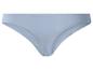 Lichtblauwe katoenen string met elastische randen.