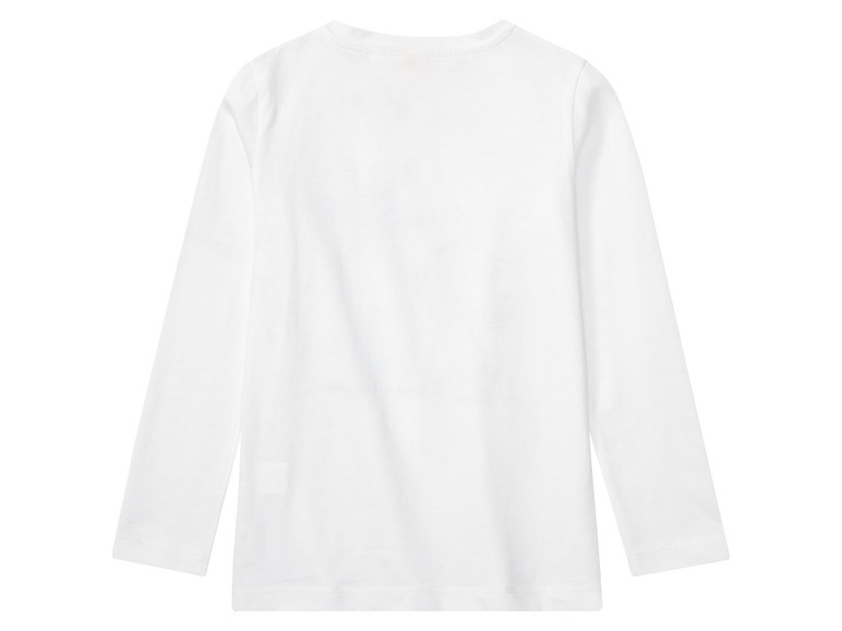 Aller en mode plein écran Shirt à manches longues pour fillettes avec motif imprimé et paillettes réversibles - Photo 7