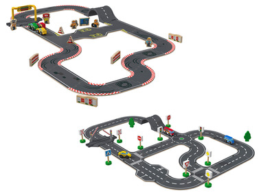 Set de routes ou circuit en bois Playtive