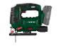 Parkside groene en zwarte draadloze decoupeerzaag met X 20 V Team accu