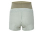 Groene shorts met witte strepen