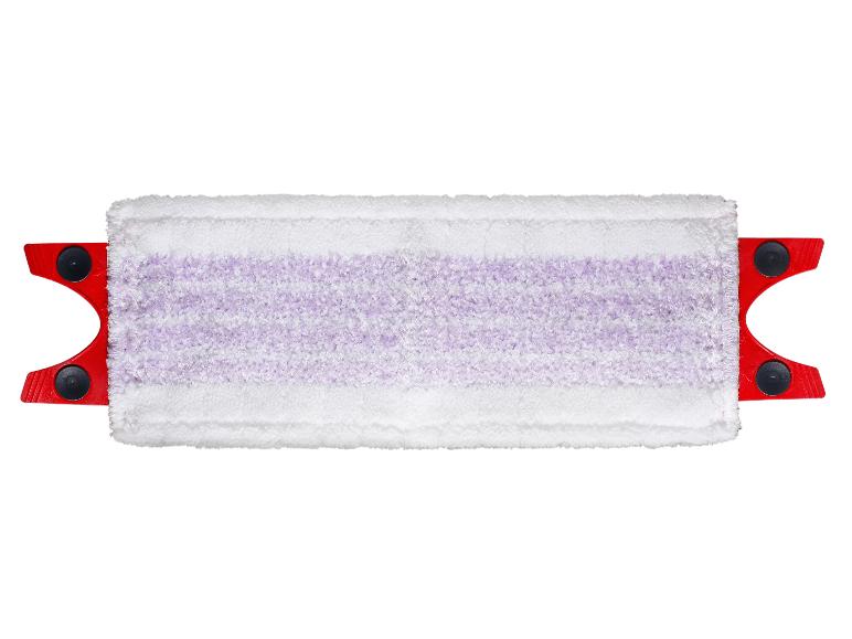 Balai laveur de rechange avec bande violette.