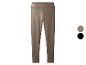 Legging taille haute en similicuir marron, avec options de couleur marron et noir.