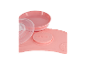 Roze babykom met deksel en siliconen placemat