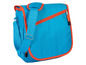 tas met flap/lichtblauw