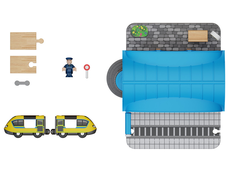 Ga naar volledige schermweergave: Playtive Uitbreidingsset voor houten spoorweg - afbeelding 11
