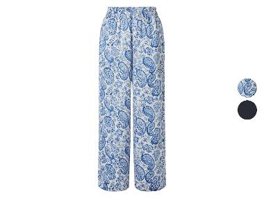 esmara® Pantalon large en satin pour femmes