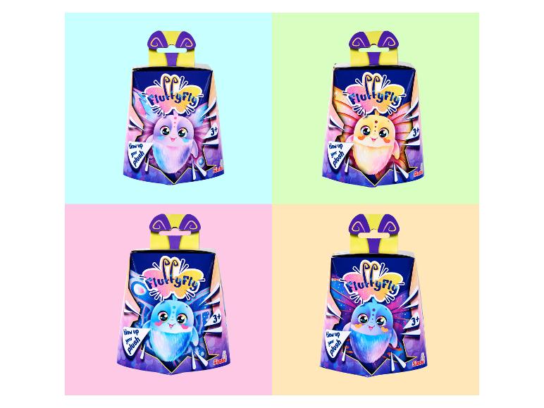 Quatre boîtes de peluches Fluffy Fly de Simba.
