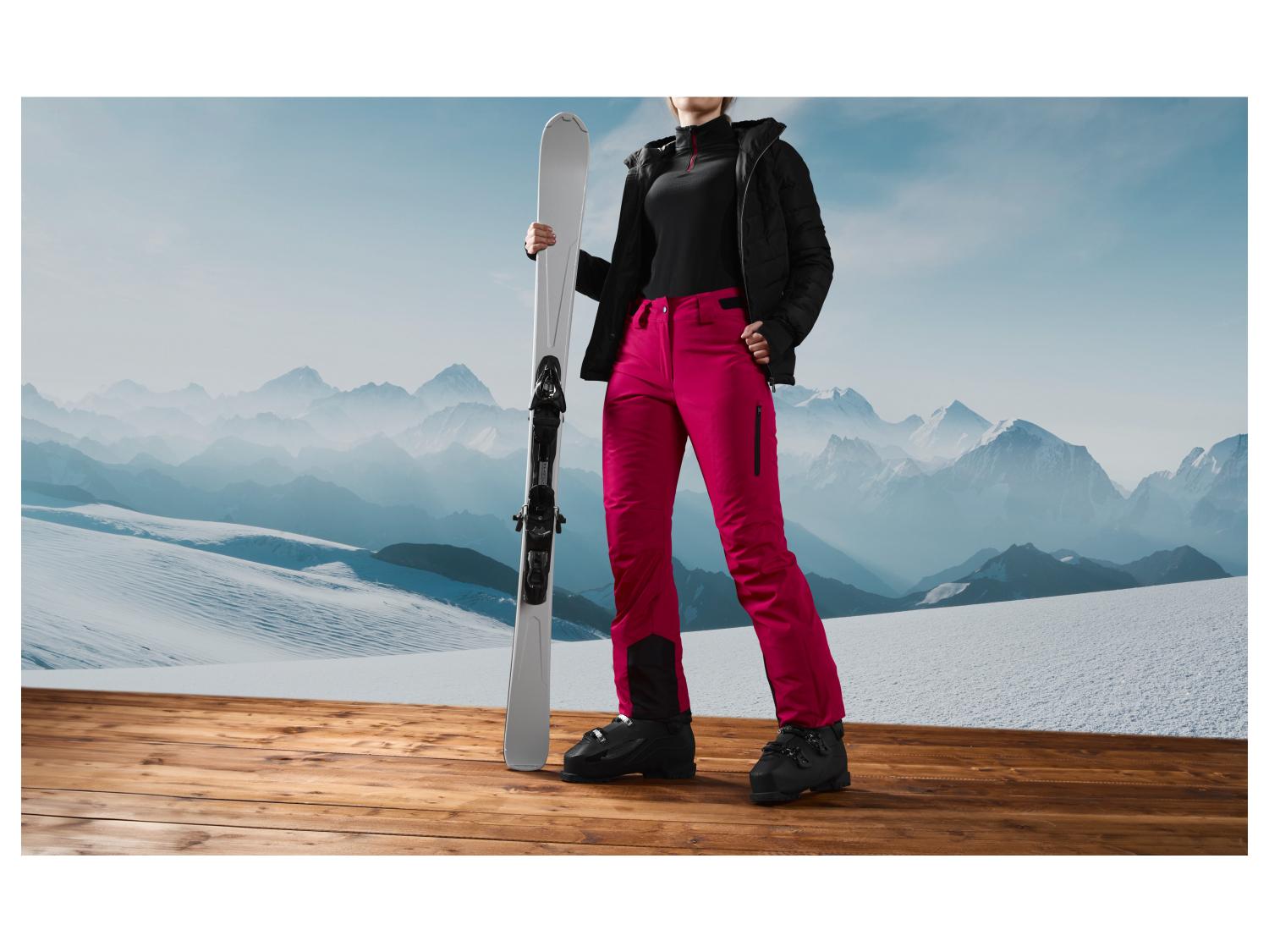 Pantalon De Ski Enfant/ado Crivit - Imperméable Et Coupe-vent - Rembourrage Thermique Recyclé - Taille Ajustable Avec Bretelles - 2