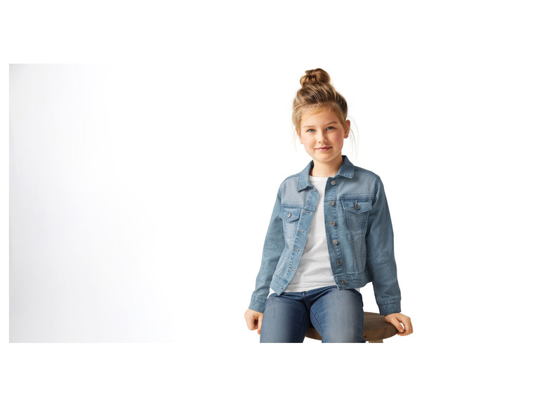 Aller en mode plein écran pepperts!® Veste en jean en un mélange de coton - Photo 3