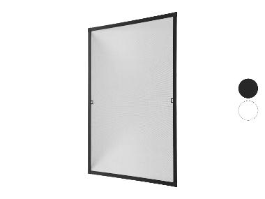 LIVARNO® Moustiquaire de fenêtre en aluminium, 100 x 120 cm