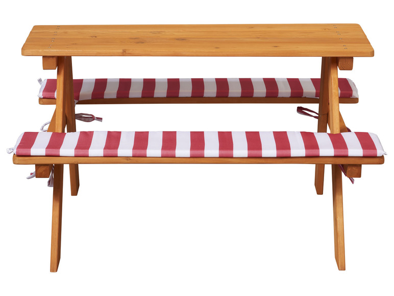Ga naar volledige schermweergave: LIVARNO home Houten picknicktafel voor kinderen - afbeelding 3