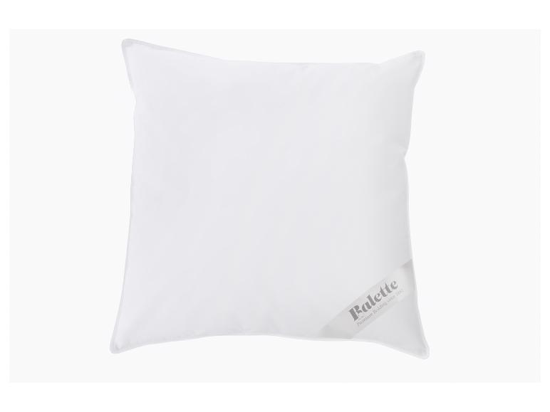 Wit Balette Premium Bedding kussen met grijs label