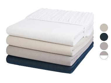 LIVARNO home Drap-housse en jersey, 90-100 x 200 cm, 2 pièces