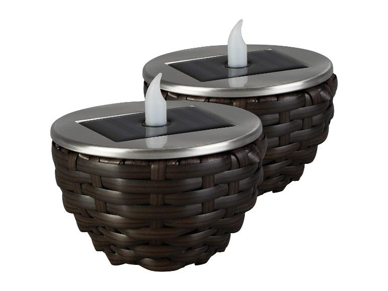 Ga naar volledige schermweergave: Ledsolarlamp rotan LIVARNO home - afbeelding 26