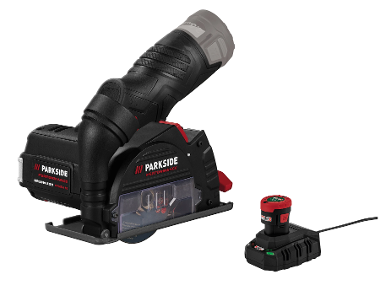 PARKSIDE PERFORMANCE® Meuleuse d’angle sans fil 12 V PPWSA12 + Batterie 12 V 2 Ah PAPK12 et chargeur PLGK12