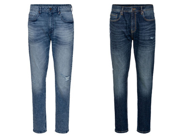 LIVERGY Tapered fit jeans van een katoenmix