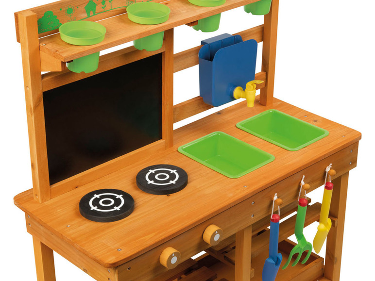 Ga naar volledige schermweergave: Playtive Houten buitenspeelkeuken - afbeelding 8