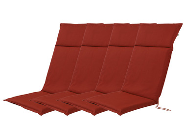Ensemble de 4 coussins de chaise de jardin 120 × 50 cm LIVARNO Home