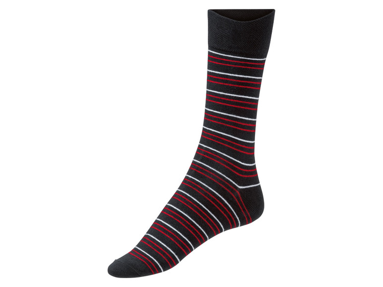 Ga naar volledige schermweergave: LIVERGY® Set van 5 paar sokken van een katoenmix, in geschenkbox - afbeelding 3