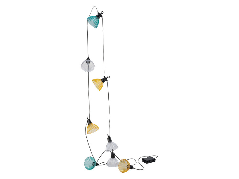 Un ensemble de lumières colorées avec un pack de piles
