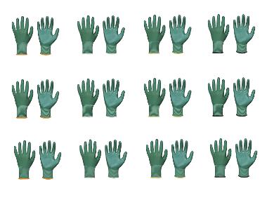 PARKSIDE® Gants en nitrile, lot de 12