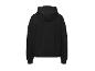 Sweat-shirt à capuche noir.