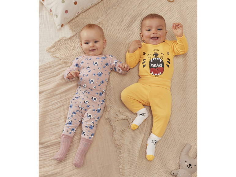 Ga naar volledige schermweergave: lupilu® Set van 3 paar sokken voor baby's - afbeelding 10
