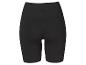 Zwarte naadloze sportshorts met hoge taille en scrunch-butt detail