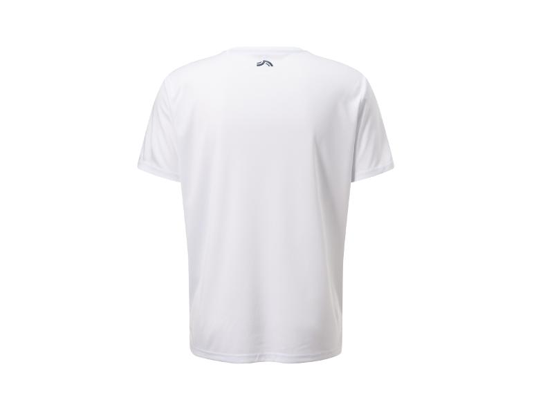 Wit unisex t-shirt.