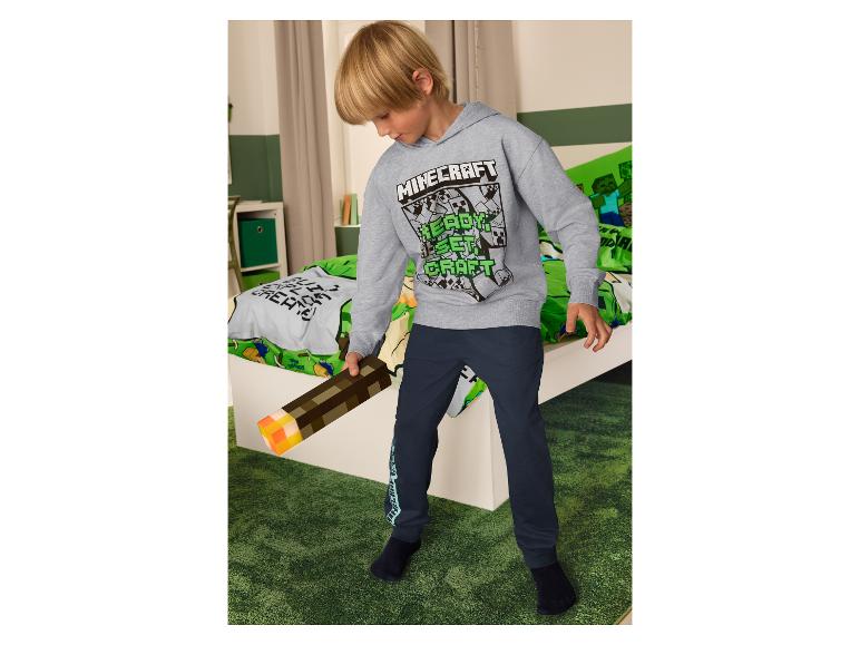 Minecraft Jongens Joggingbroek Creeper Zwart 134