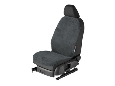 Autostoelhoes Lamsvel Cosmo, Stoelbekleding Lamsvel antraciet, 1 stuk