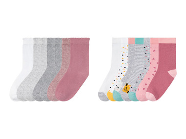 lupilu Set de 7 paires de chaussettes pour enfants en un mélange de coton