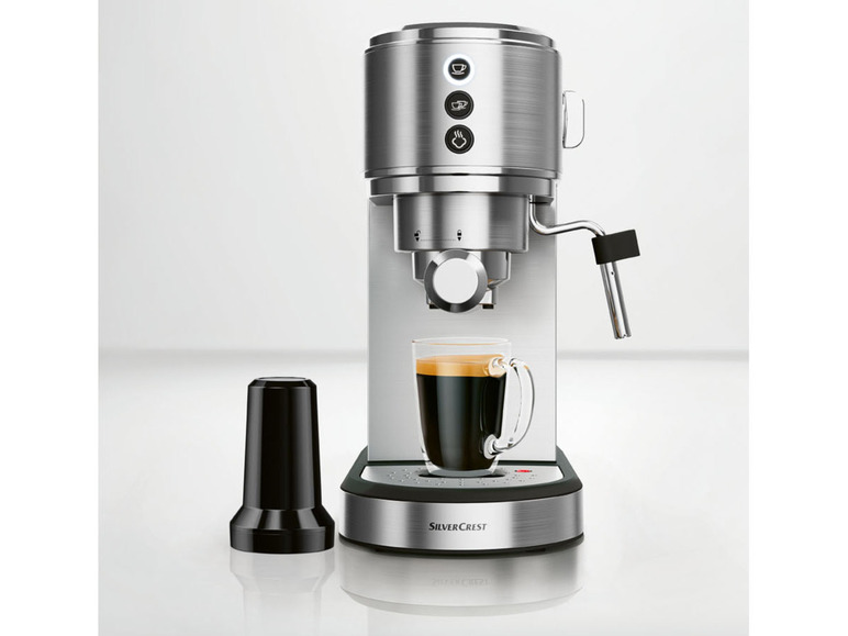 Ga naar volledige schermweergave: SILVERCREST® KITCHEN TOOLS Espressomachine Slim, 1350 W - afbeelding 6