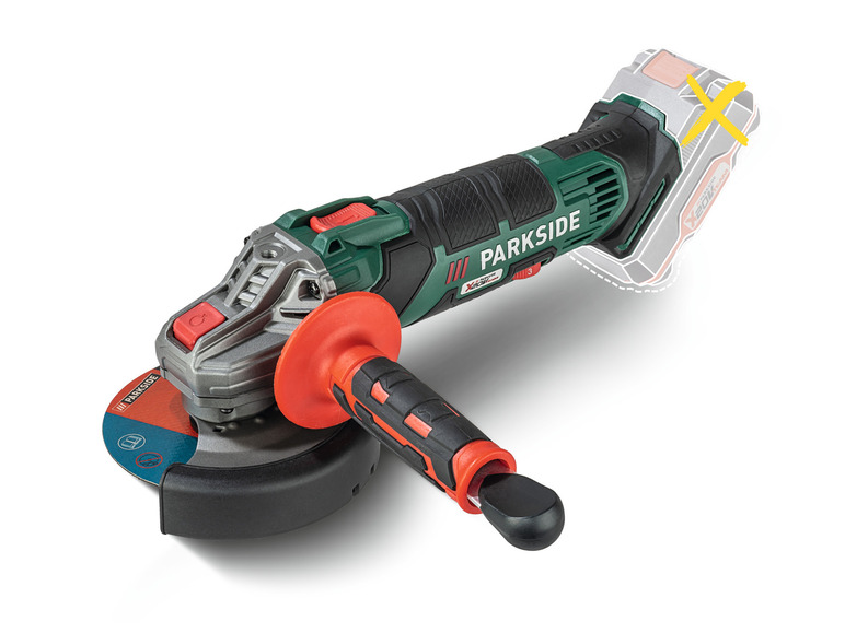 Aller en mode plein écran PARKSIDE® Meuleuse d’angle sans fil » PWSA 20-Li «, 20 V - Photo 1