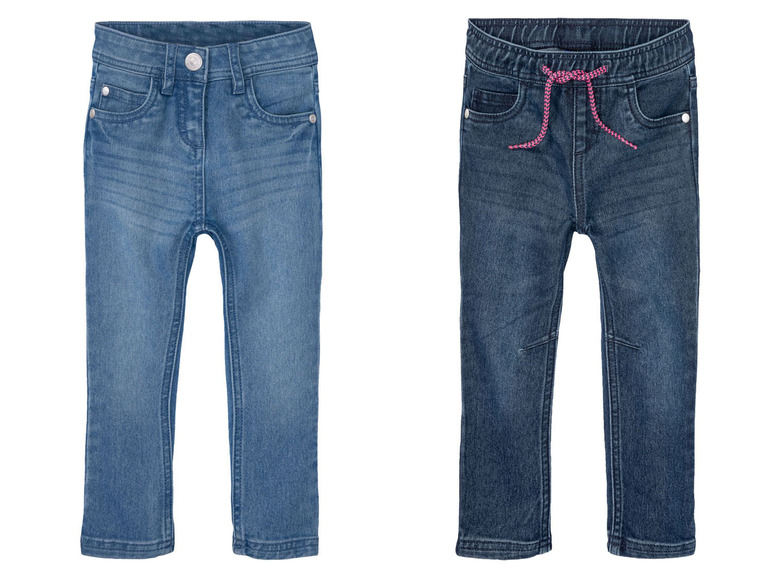 Ga naar volledige schermweergave: lupilu® Jeans van een katoenmix - afbeelding 1