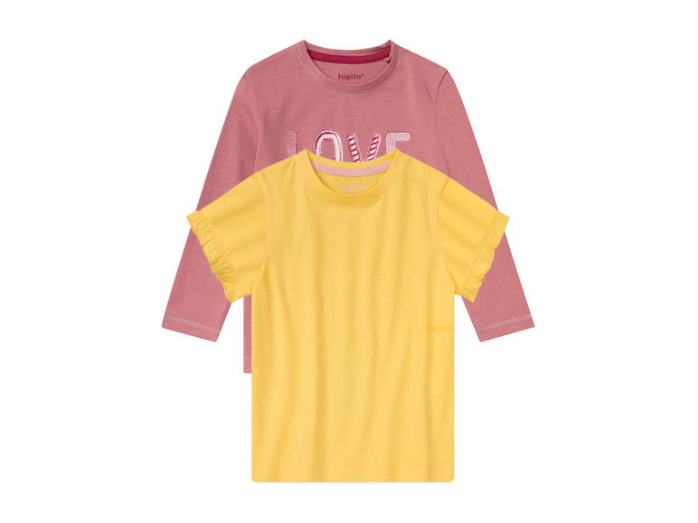 Ga naar volledige schermweergave: lupilu® Set van 2 shirts van een katoenmix - afbeelding 12