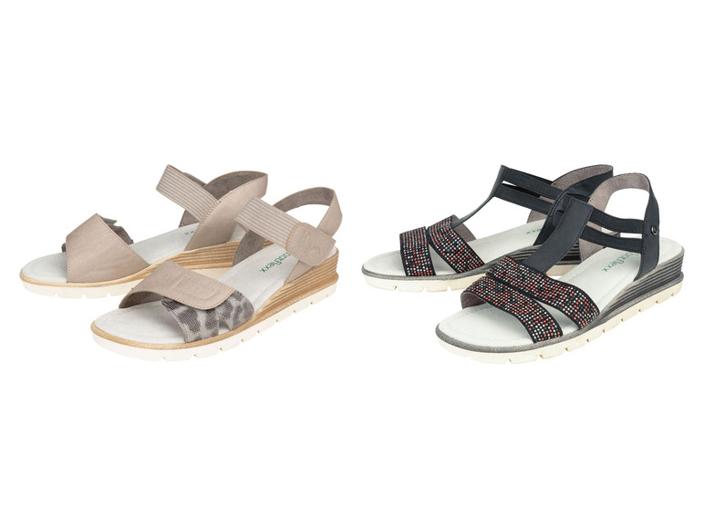 Ga naar volledige schermweergave: Sandalen met Footflexx-zool en G-wijdte - afbeelding 1