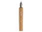 Un stylo de calligraphie en bois avec une plume métallique et l'inscription 'crelando 483905'.